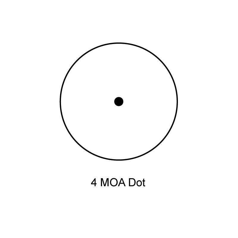 Simmons Pointing scope ShotDot 30mm, 4 M.O.A Dot reticle