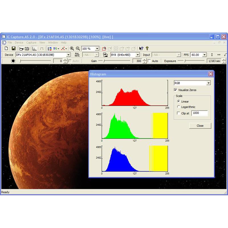 The Imaging Source DFK 41AU02.AS color Astro camera