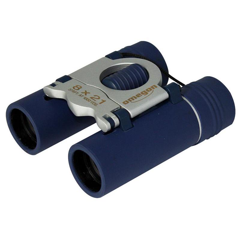 Omegon Binoculars Pocketstar 8x21, blue