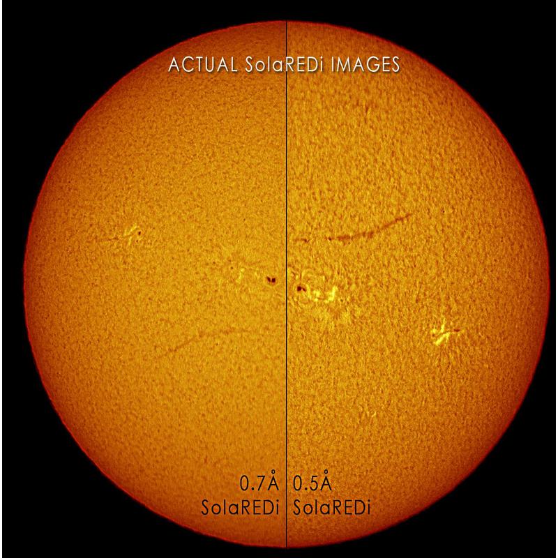 DayStar Zonnetelescoop ST 60/1375 0.3Å SolaREDi Alpha Tria Odyssey OTA