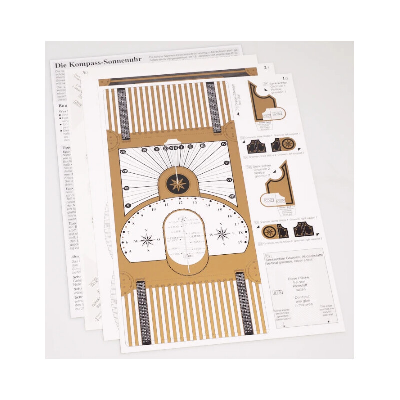 AstroMedia Kit The Compass Sun Dial