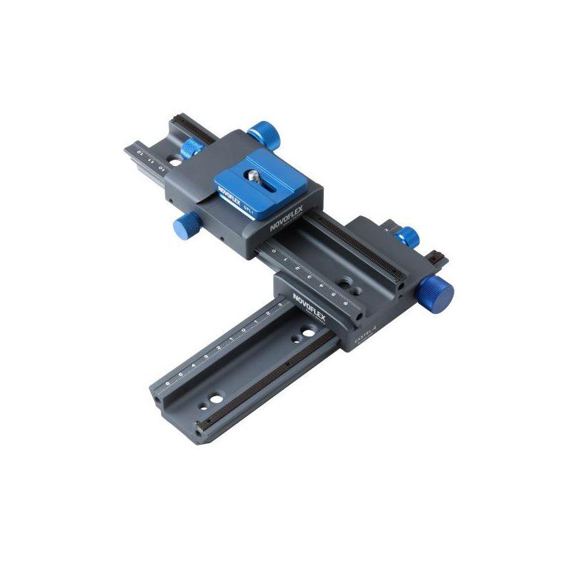 Novoflex Adjustable sled CASTEL-CROSS Q focusing rack