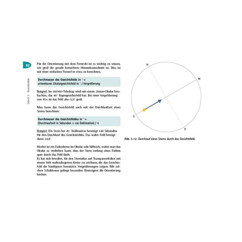 Oculum Verlag Telescope driving licence in 4 steps