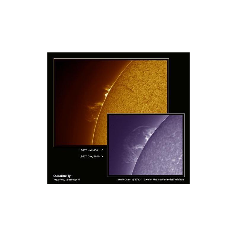 Lunt Solar Systems Telescopio solar Lunt ST 60/500 LS60T Ha B1200 FT OTA