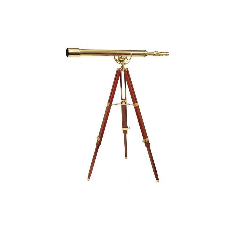 Helios Optics Brass telescope MT 60/1000 28x