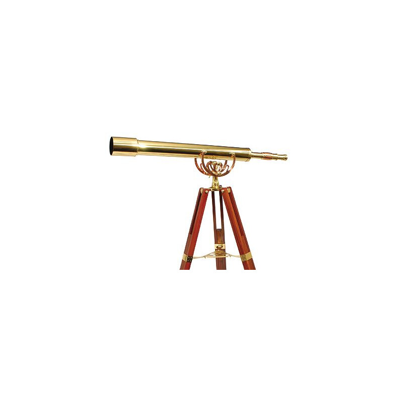 Helios Optics Brass telescope MT 80/1000 28x