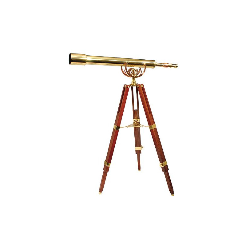 Helios Optics Brass telescope MT 80/1000 28x