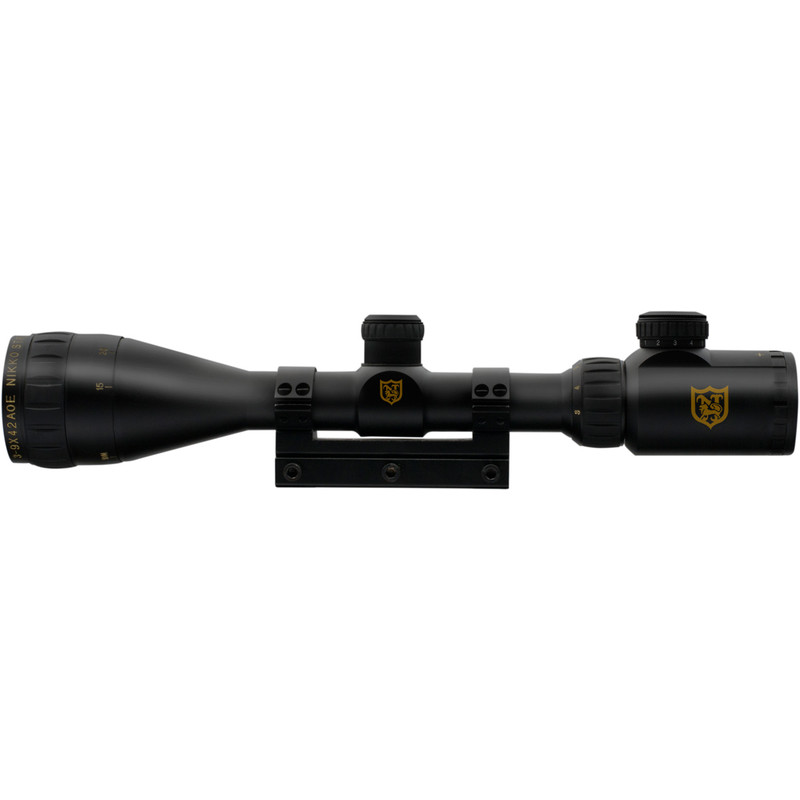 Nikko Stirling Riflescope Airking 3-9x42, Half Mil Dot, illuminated