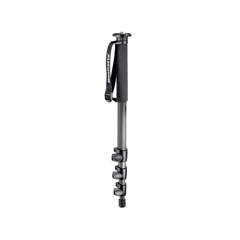 Manfrotto 694CX carbon fibre hiking stick, telescopic, 3 section