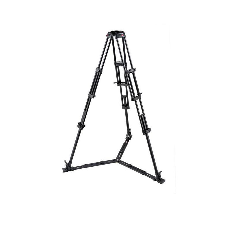 Manfrotto 545GB Video-Pro tripod with 100mm half-shell and 545GB ground spreader