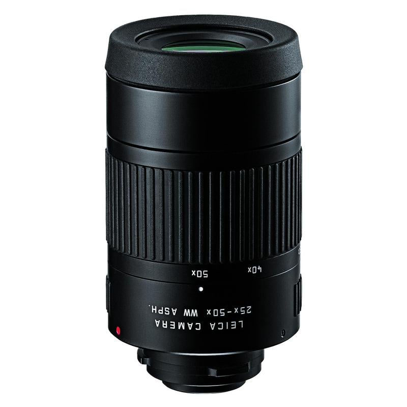Leica APO-Televid 65 angled view spotting scope + 25-50X WA zoom eyepiece