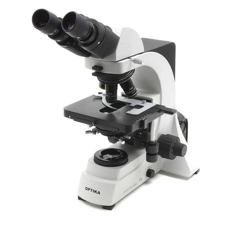 Optika B-600Bi binocular microscope, 40 - 1000x, plan achromatic IOS objectives