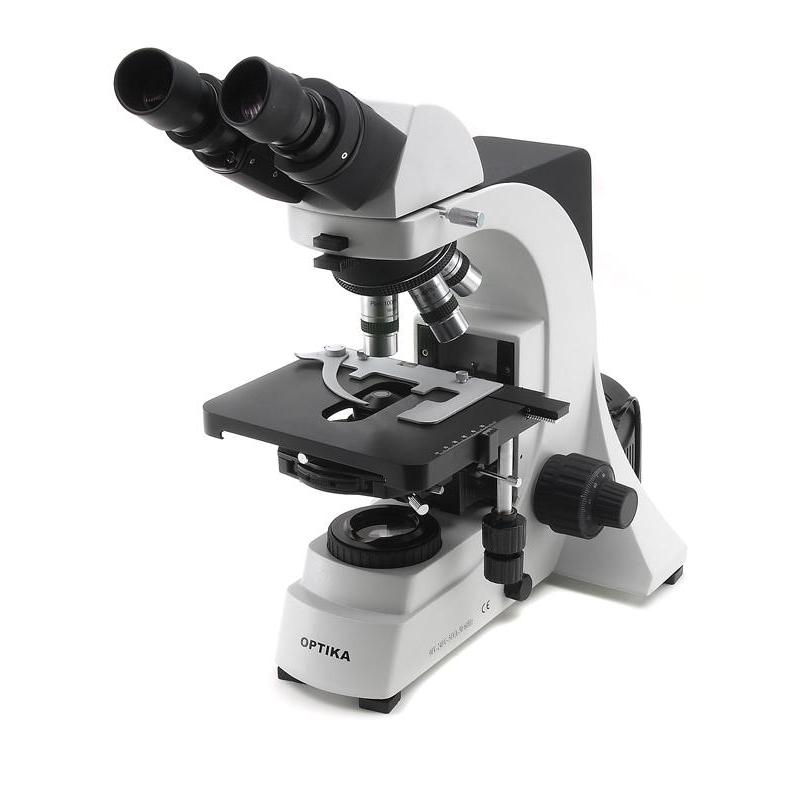 Optika B-600Bph binocular microscope, 100 - 1000x, plan achromatic phase- contrast objectives