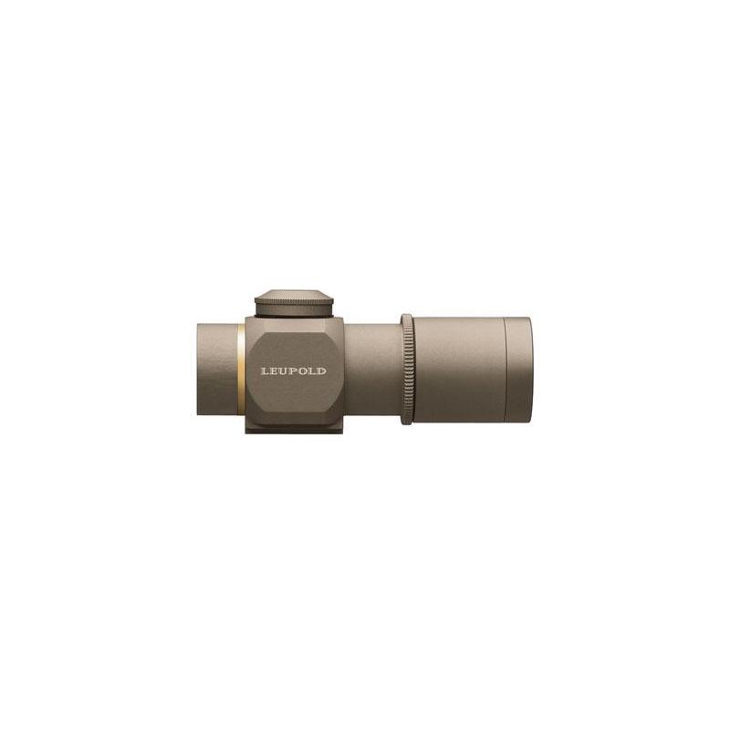Leupold Richtkijker Prismatisch 1x14, donkerbruin, Kruisdraad Circle Plex, Belichting