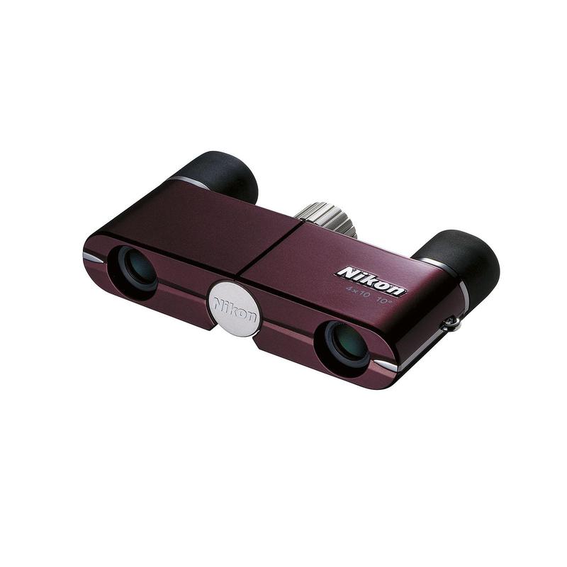 Nikon Opera glasses 4x10 DCF ruby coloured