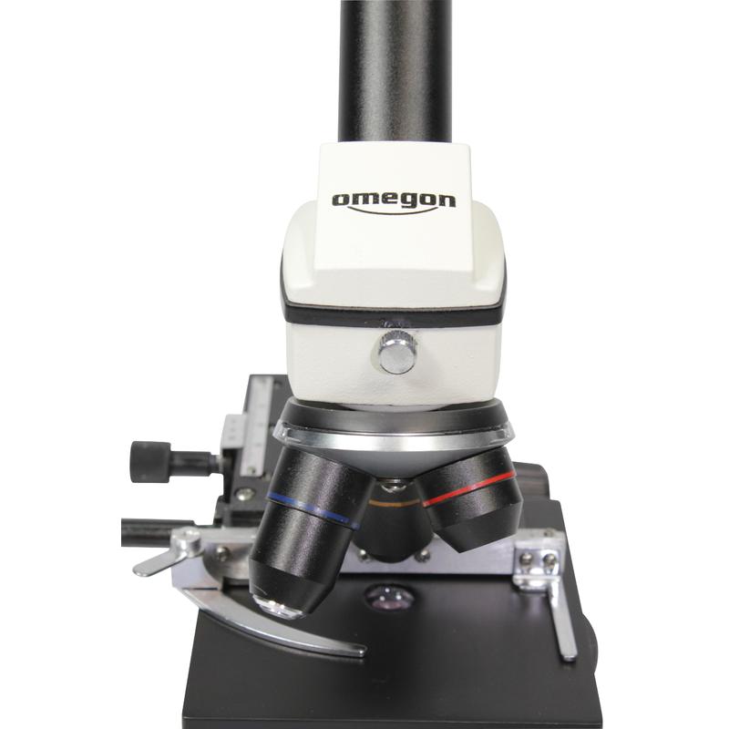 Omegon Microscope MonoView, MicroStar, achromat, 1280x, LED