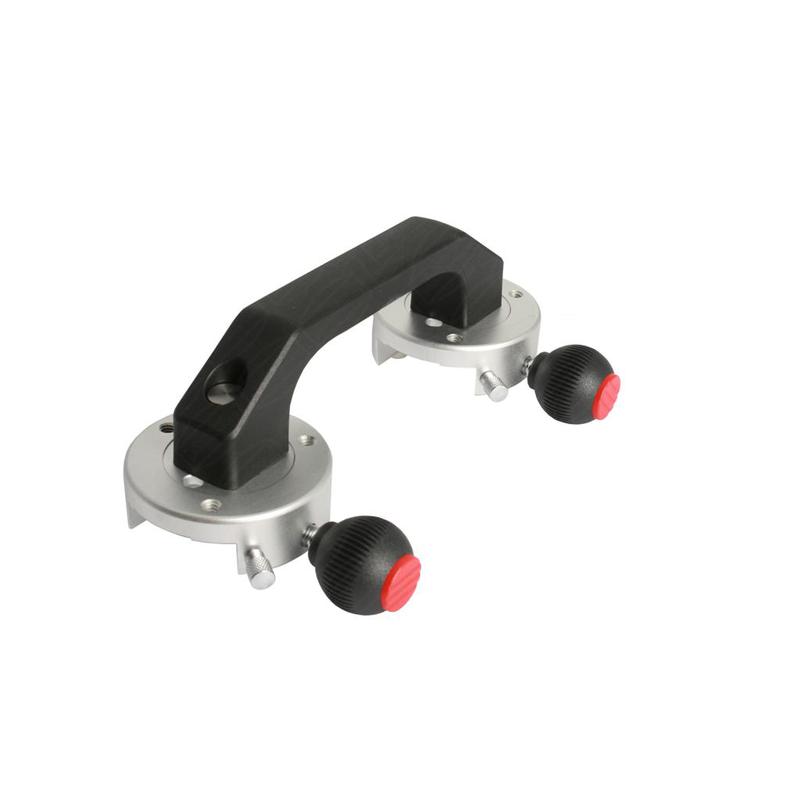 Baader Handle for telescope with 2x V(EQ) clamps for mounting on GP/EQ-5/ Celestron rails