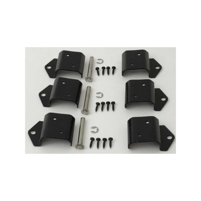 Berlebach Bevestigingsbeugels, voor de montering van het accessoirebak (1 set = 3 stuks)