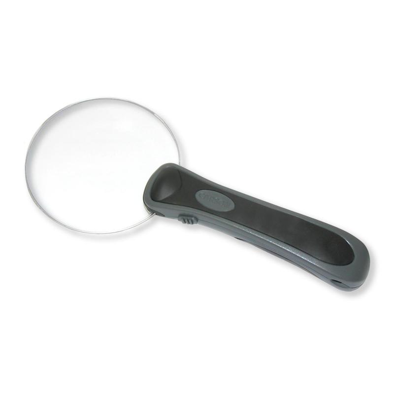 Carson RimFree 2X rimless LED illuminated magnifying glass
