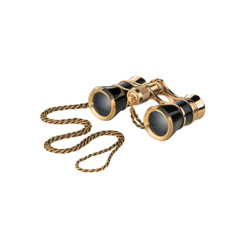 Eschenbach Opera glasses Glamour 3x25 black-gold with chain