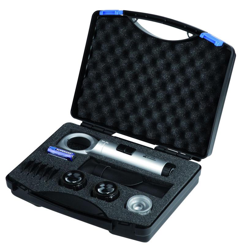 Schweizer Lupa Kit de medición Tech-Line