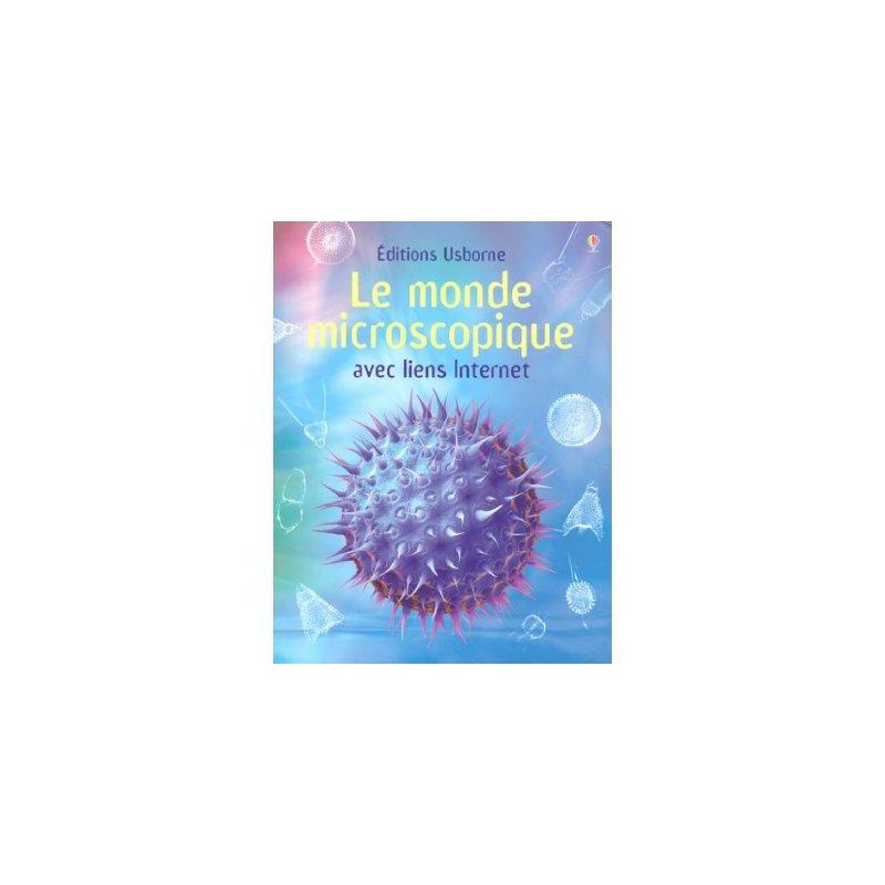Edition Usborne Le Monde Microscopique book, French