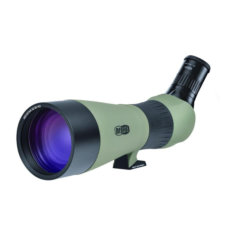 Meopta Meostar S2 82 HD angled-view spotting scope + 20-70X zoom eyepiece