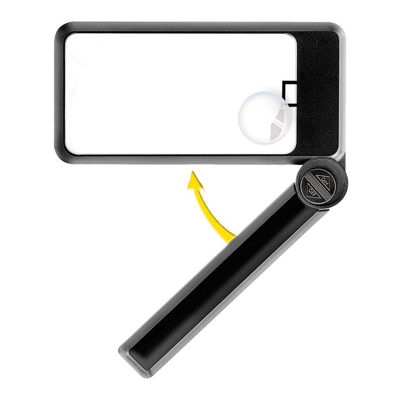 Bresser Magnifying glass 4X,  95x50mm reading lens