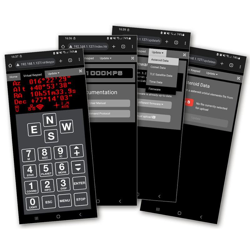 10Micron Mount AZ 4000 HPS