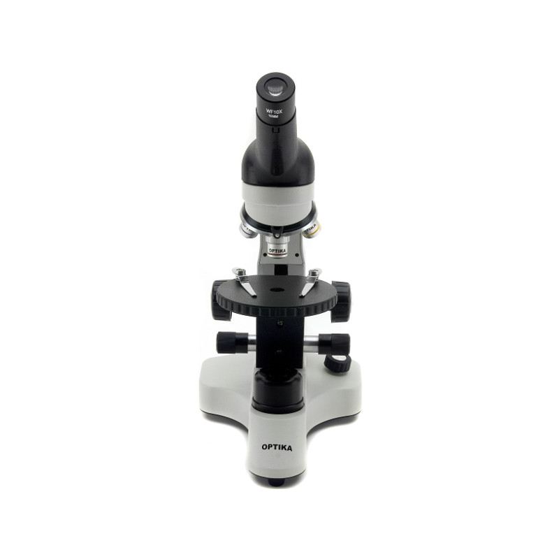 Optika Microscope B-20R, monocular, LED, with rechargeable batteries