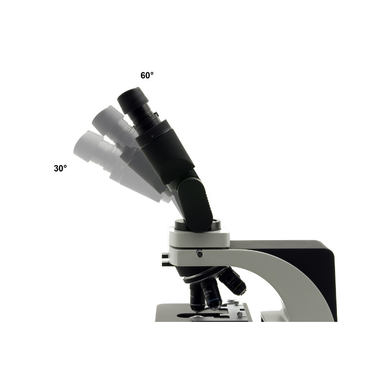 Optika Microscopio B-500 ERGO, binocular, cabezal ERGO, objetivos planos, LED