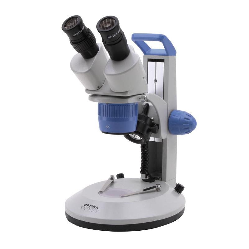 Optika Stereo microscope LAB10, LED 20x-40x, incident and transmitted light