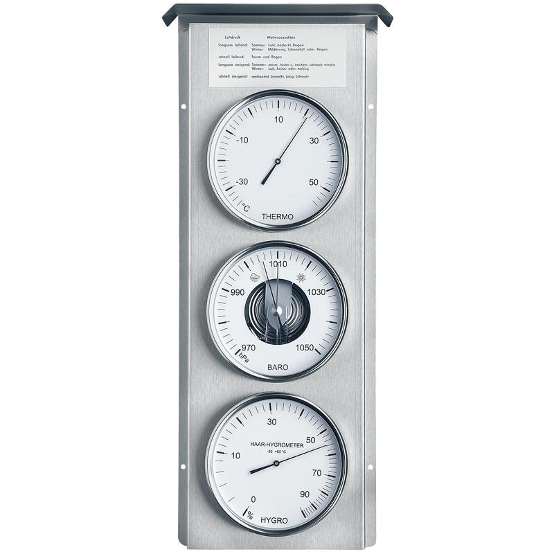 Outdoor weather station stainless steel