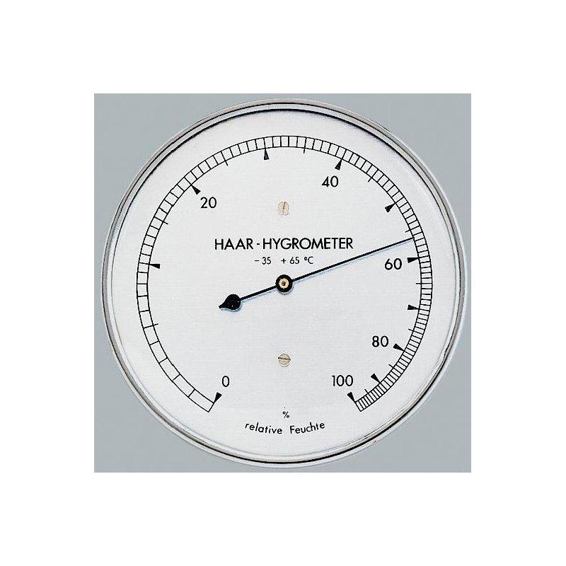 Hair Hygrometer, Diameter 85 mm — Eisco Labs