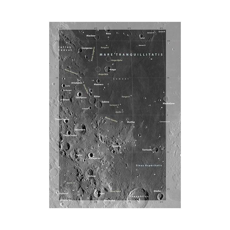 Oculum Verlag Occulum Publishing Book - Travel atlas of the Moon (in German)