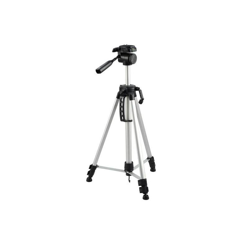 Omegon aluminium tripod with tilt head, silver