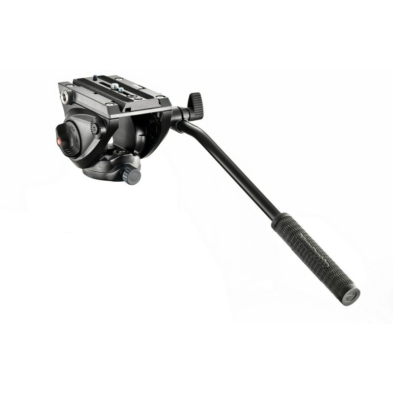 Manfrotto MVH500AH fluid video tilt head, flat base