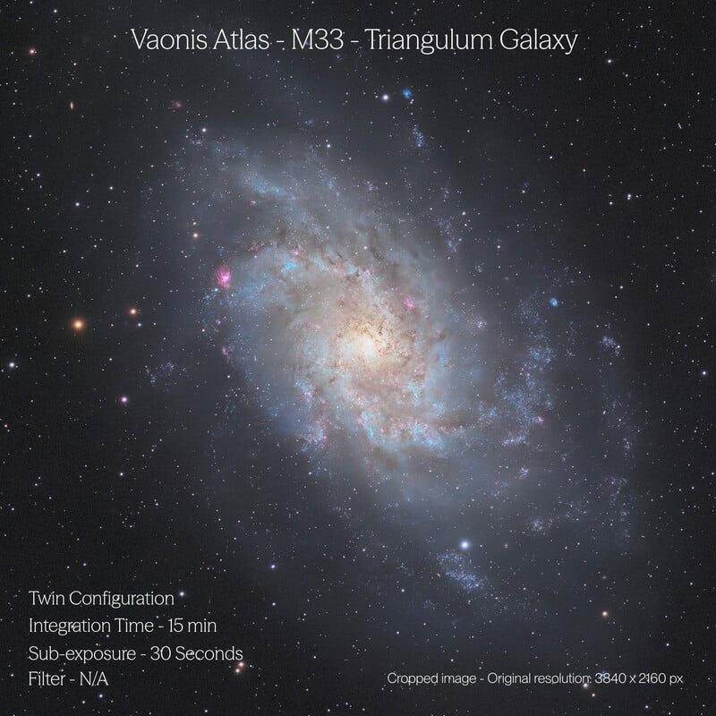 Vaonis Smart Telescope AP 80/360 Atlas Twin