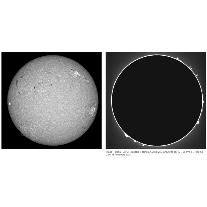 Shelyak Kit óptico para el espectroheliógrafo Sol'Ex