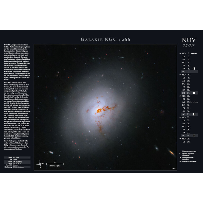 Astronomie-Verlag Calendarios Weltraum-Kalender 2027