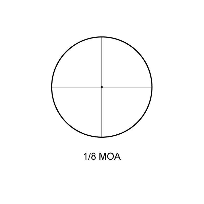 Tasco Target & Varmint 6-24x44 con mirino Dot 1/8 di M.O.A.