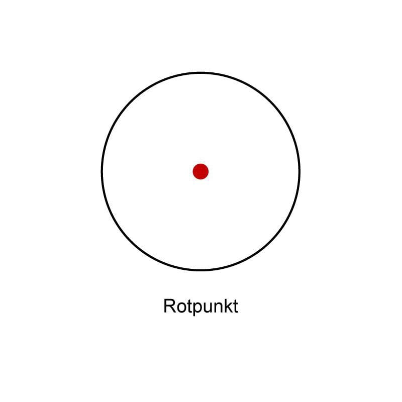 Tasco Pointing scope Propoint 1x25, 5 M.O.A. Red Dot reticle, illuminated