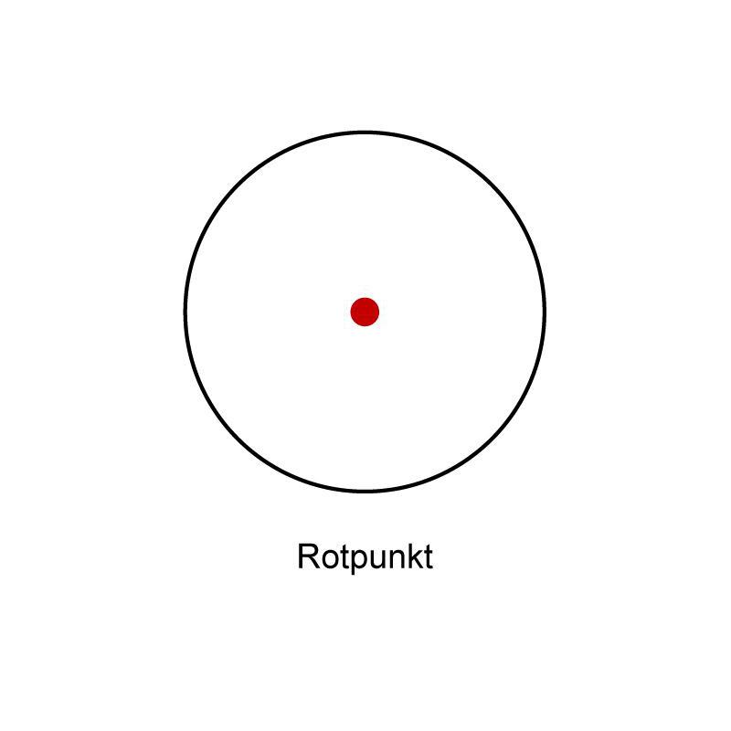 Tasco Richtkijker Propoint 1x26, 5 M.O.A Red Dot dradenkruis, verlicht