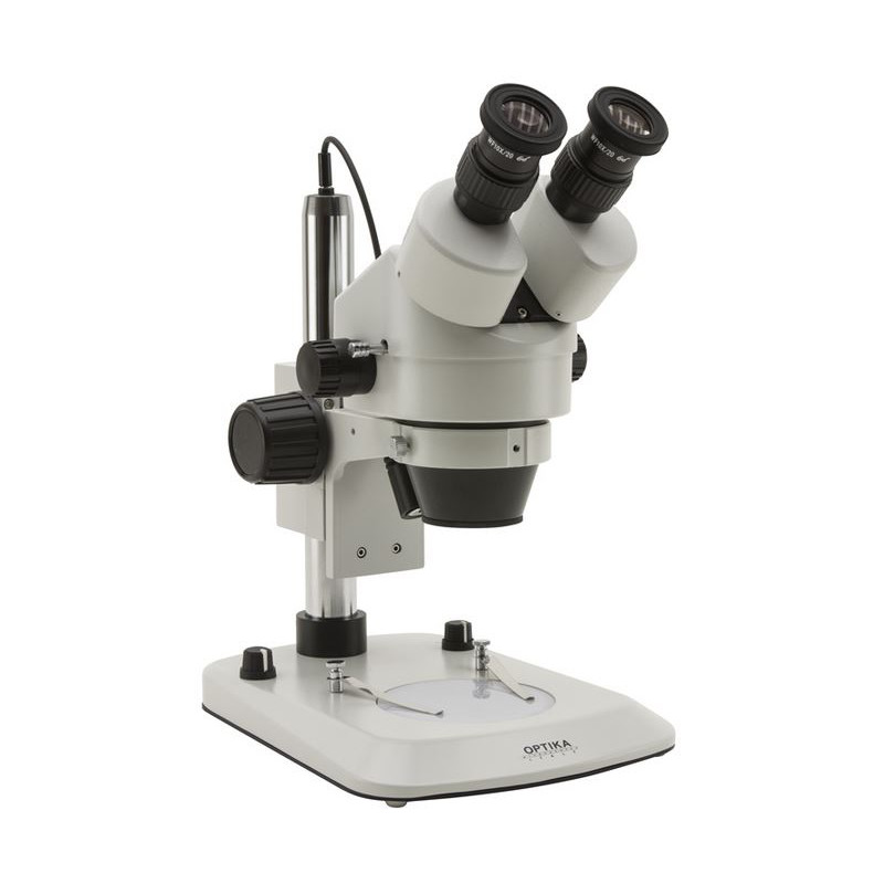 Optika Stereo zoom microscope SZM-LED1, binocular, 7x-45x