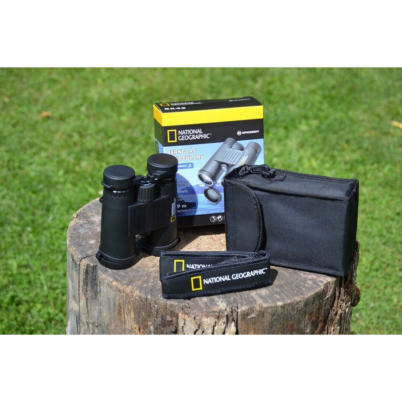 BRESSER NATIONAL GEOGRAPHIC 8X42 WP 双眼鏡 National Geographic Binoculars 8x42 WP