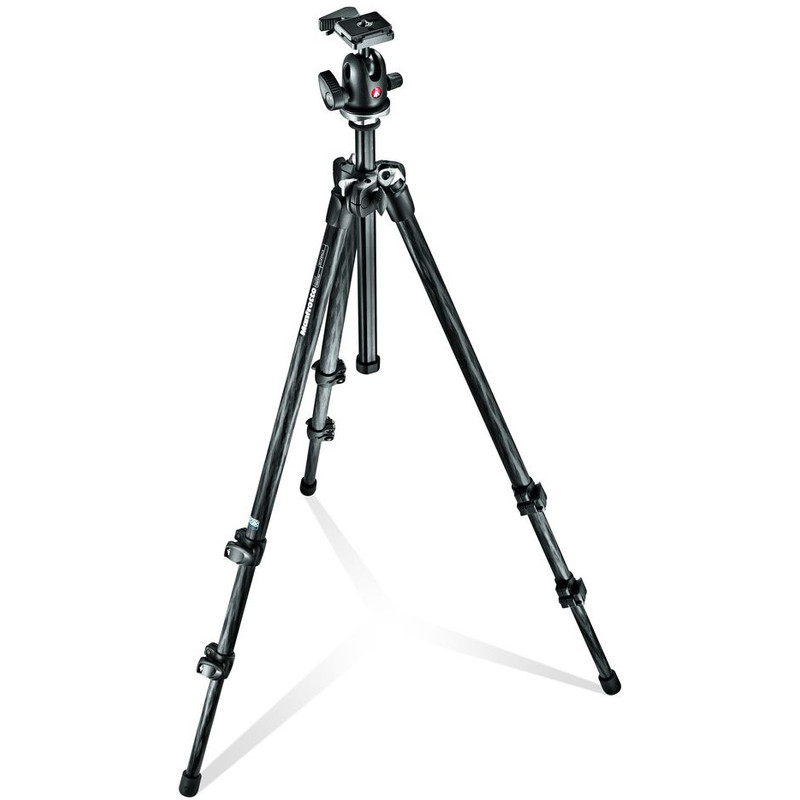 Manfrotto MK294C3-A0RC2 carbon-fibre tripod set with ball head