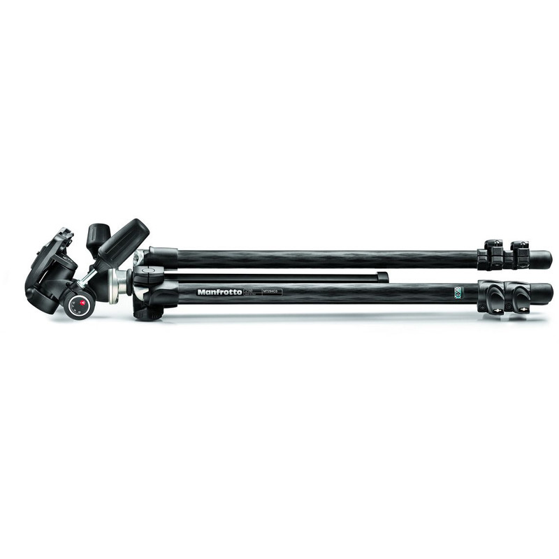 Manfrotto MK294C3-D3RC2 carbon-fibre tripod set with 3-way tilt-head