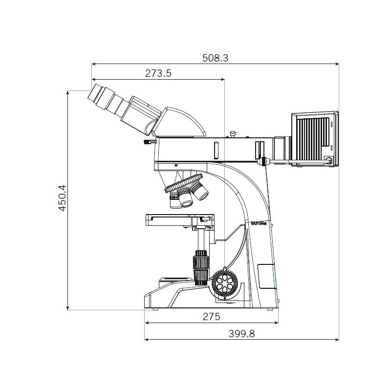 Motic BA310 MET binocular microscope