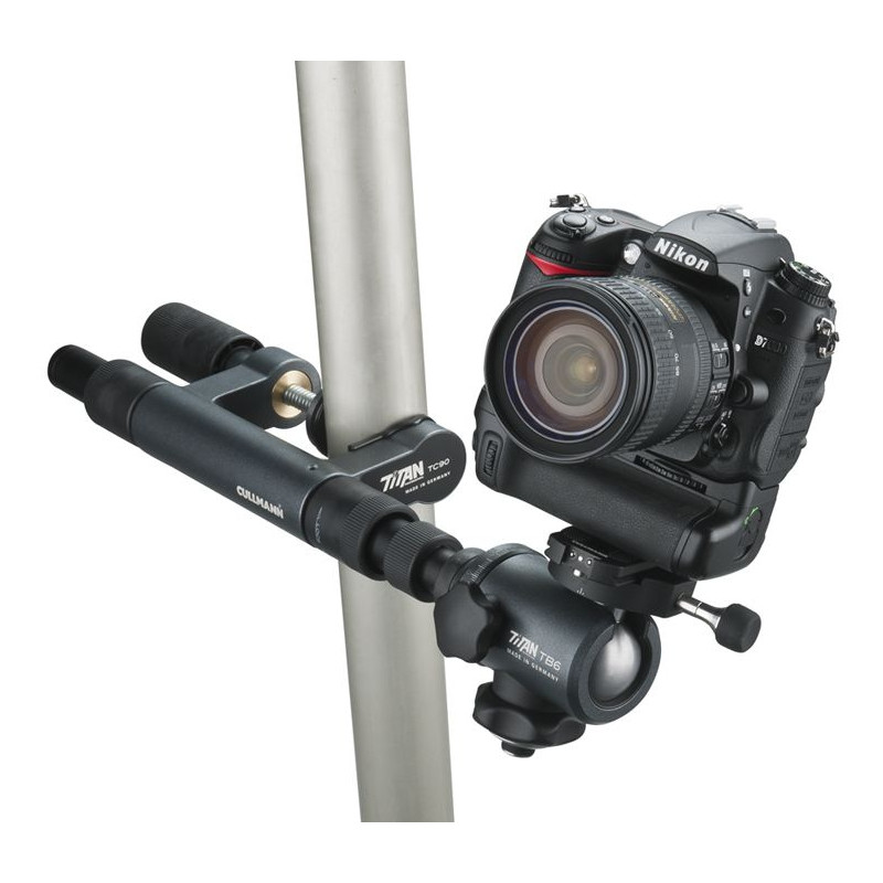 Cullmann Trípode de abrazadera TITAN TC90
