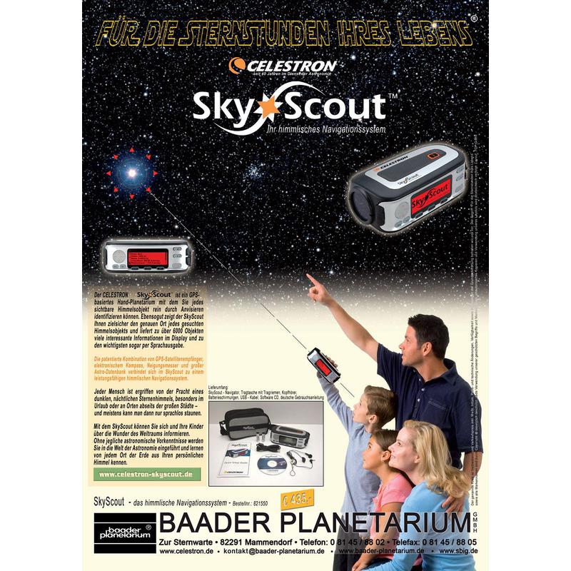 Celestron Thuis-planetarium SkyScout Hand-Planetarium (Duitse versie)